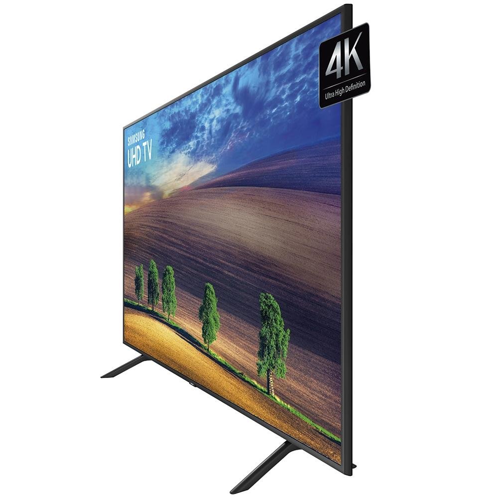 Imagem 8 de 10 do produto Smart TV LED 50´ UHD 4K RU7100 Samsung, 3 HDMI, 2 USB, Bluetooth, Wi-Fi, HDR - UN50RU7100GXZD