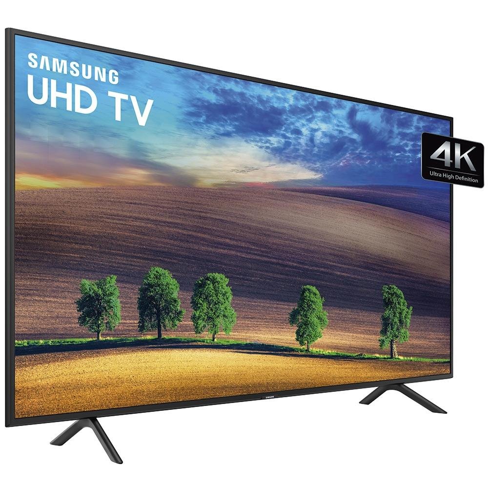 Imagem 6 de 10 do produto Smart TV LED 50´ UHD 4K RU7100 Samsung, 3 HDMI, 2 USB, Bluetooth, Wi-Fi, HDR - UN50RU7100GXZD
