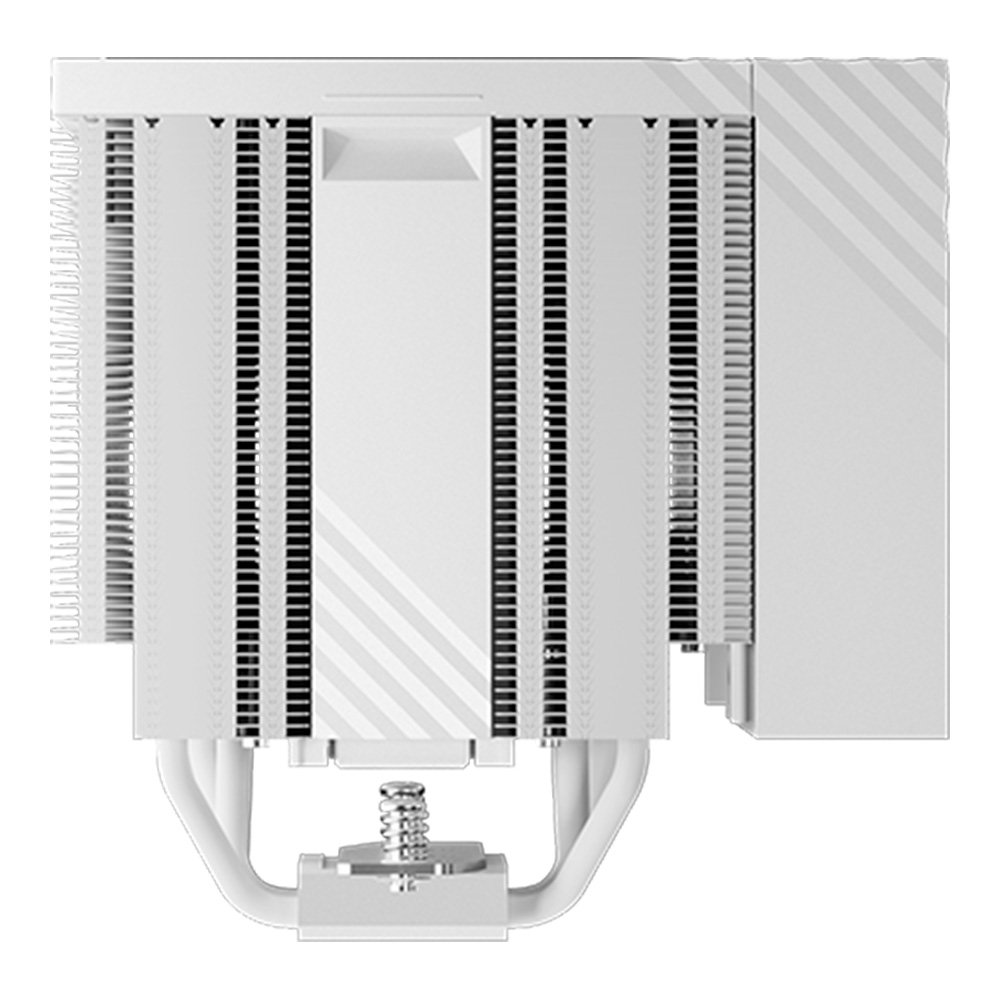 Imagem 4 de 7 do produto Air Cooler TRYX Turris T620, Dual Tower, Display LCD 5 Polegadas, 6 Heat Pipes, 2 Ventoinhas 120mm, AMD e Intel, Branco - H-T620N-DM2M-G0W