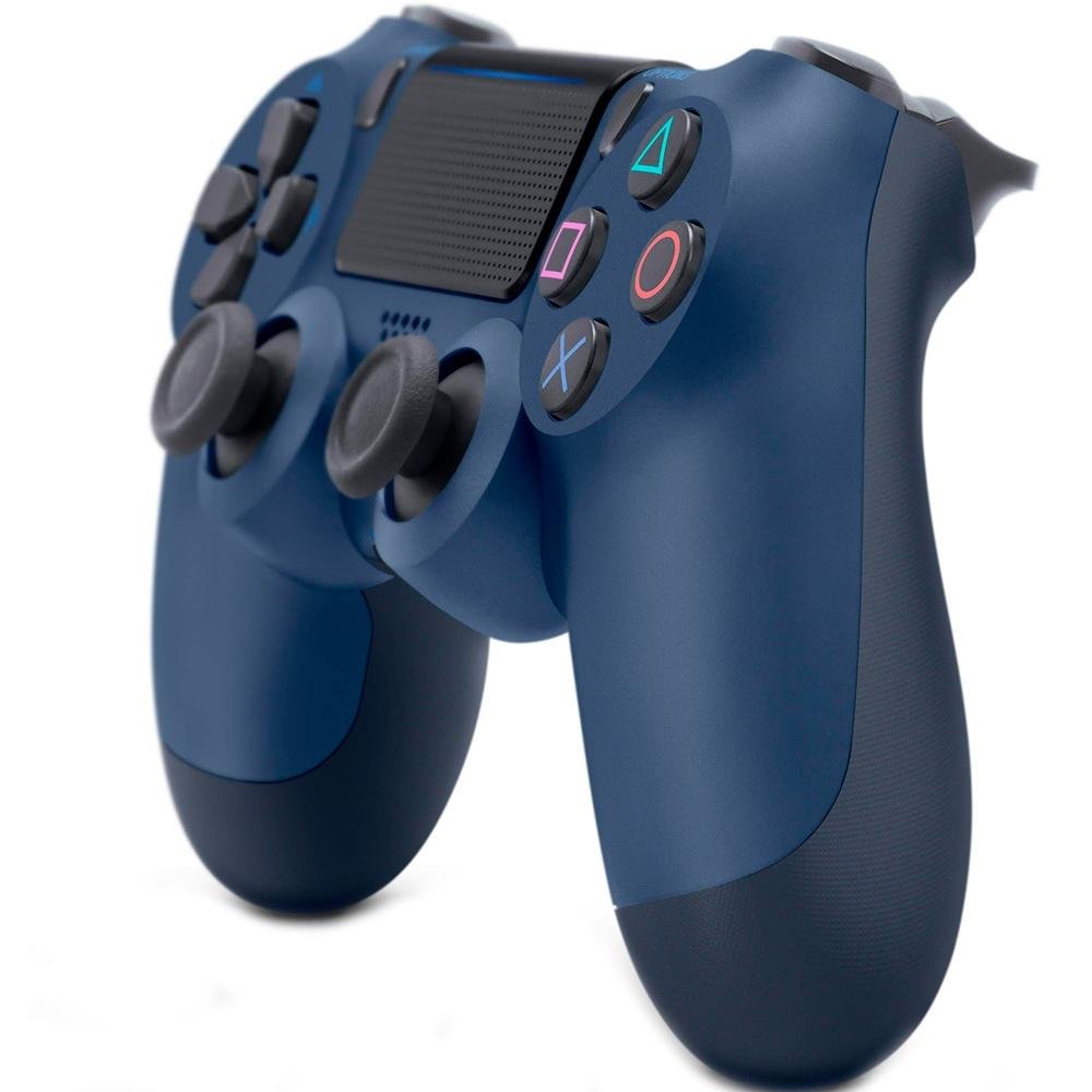 Controle Sony Dualshock 4 PS4, Sem Fio , Azul | KaBuM!