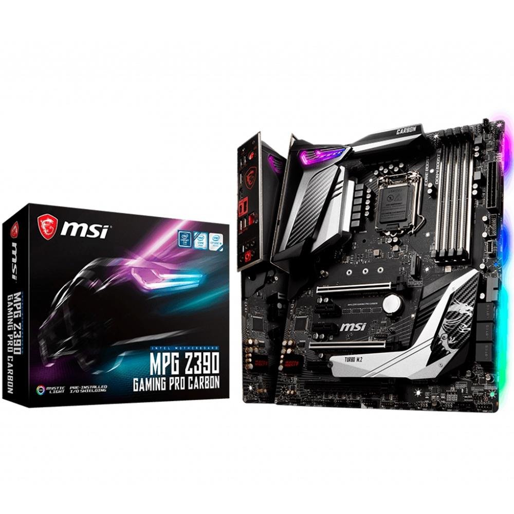 Placa-Mãe MSI MPG Z390 Gaming Pro Carbon | KaBuM!