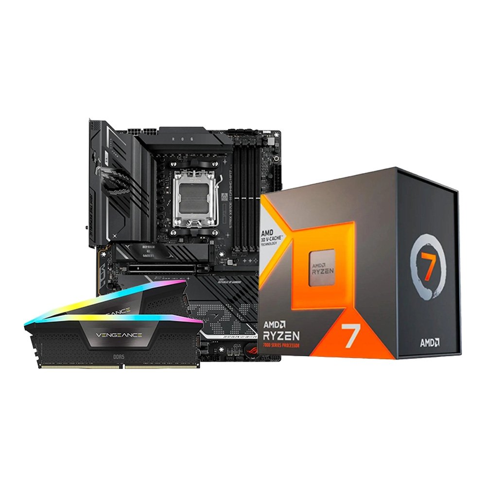 ryzen 7 7800x3d rog マザーボードセット Kit ASUS ROG X870E + Ryzen 7 7800X3D + 32GB