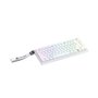 Teclado Magnético Gamer Attack Shark R82HE, Rapid Trigger, 8000Hz, 0.08ms, 75%, White Contour, Branco - AS-R82HE-WCL