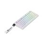 Teclado Magnético Gamer Attack Shark R82HE, Rapid Trigger, 8000Hz, 0.08ms, 75%, White Contour, Branco - AS-R82HE-WCL