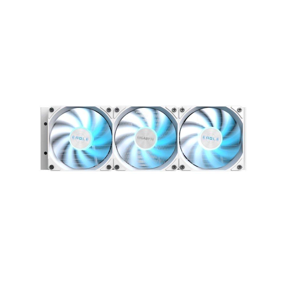 Imagem 2 de 5 do produto Water Cooler Gigabyte Eagle 360 Ice, ARGB, 360mm, AMD e Intel, Branco - GP-GIGABYTE EAGLE 360I