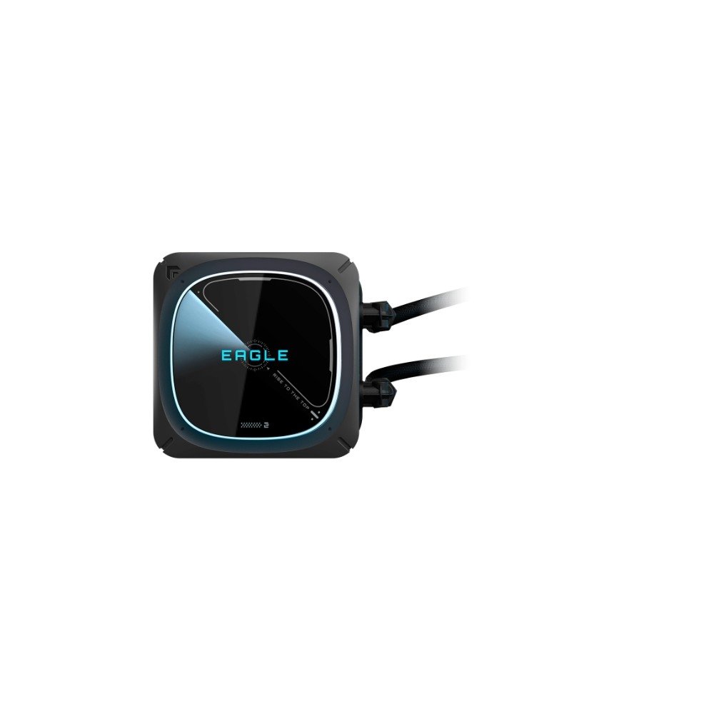 Water Cooler Gigabyte Eagle 360, ARGB, 360mm, AMD e Intel, Preto - GP-GIGABYTE EAGLE 360