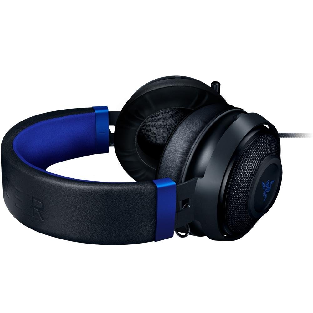 Headset Gamer Razer Kraken para Console, Preto e Azul|KaBuM!