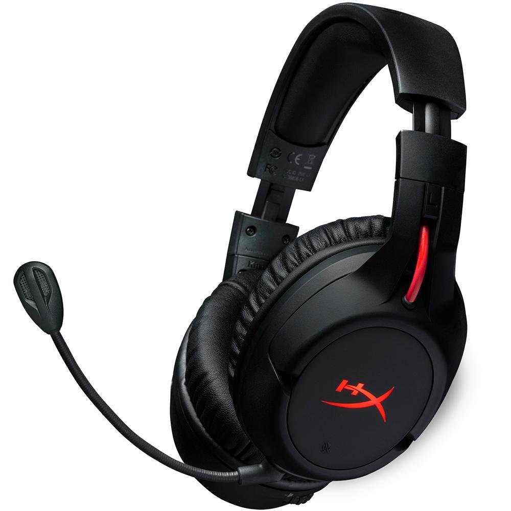 Headset Sem Fio Gamer HyperX Cloud Flight Drivers 50mm, LED, Múltiplas Plataformas - 4P5L4AA#ABL Headset Sem Fio Gamer HyperX Cloud Flight Drivers 50mm, LED, Múltiplas Plataformas - 4P5L4AA#ABL