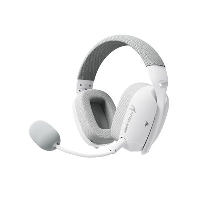 Headset Gamer Sem Fio Attack Shark L80 Pro, Bluetooth, Som Surround 7.1, Branco - L80PRO