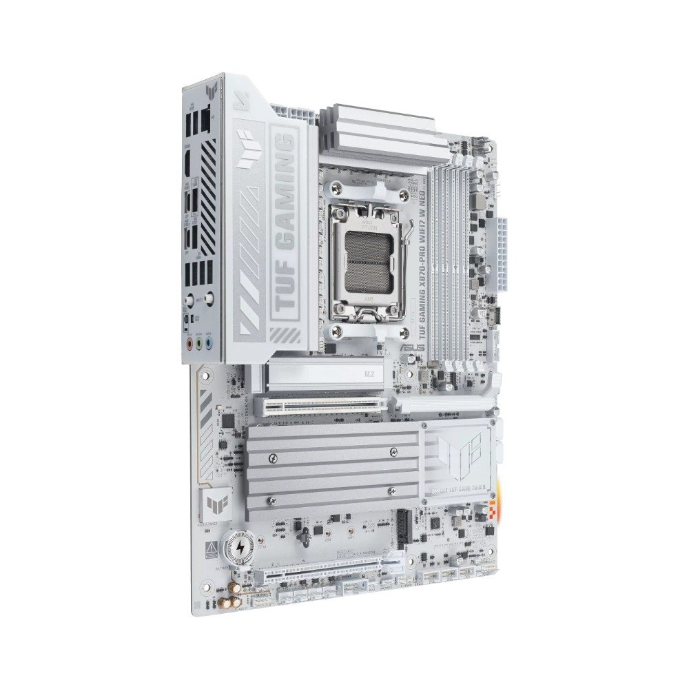 Placa Mãe TUF GAMING X870-PRO WIFI7 W NEO, AMD AM5, ATX, DDR5, Wi-fi 7, Branco - 90MB1NY0-M0EAY0 - view 2