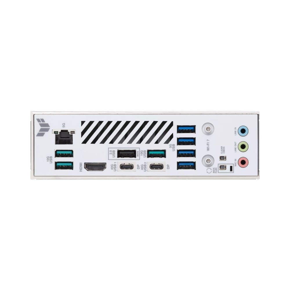 Placa Mãe TUF GAMING X870-PRO WIFI7 W NEO, AMD AM5, ATX, DDR5, Wi-fi 7, Branco - 90MB1NY0-M0EAY0 - view 6