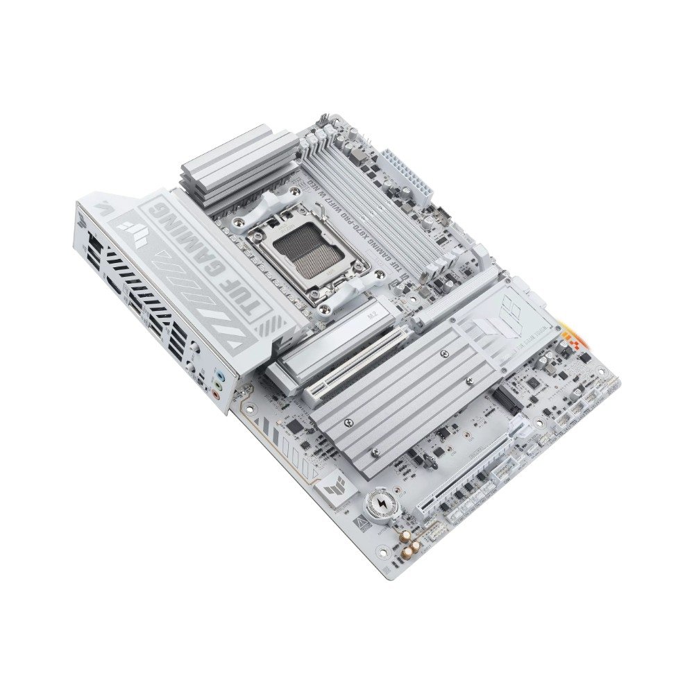 Placa Mãe TUF GAMING X870-PRO WIFI7 W NEO, AMD AM5, ATX, DDR5, Wi-fi 7, Branco - 90MB1NY0-M0EAY0 - view 4