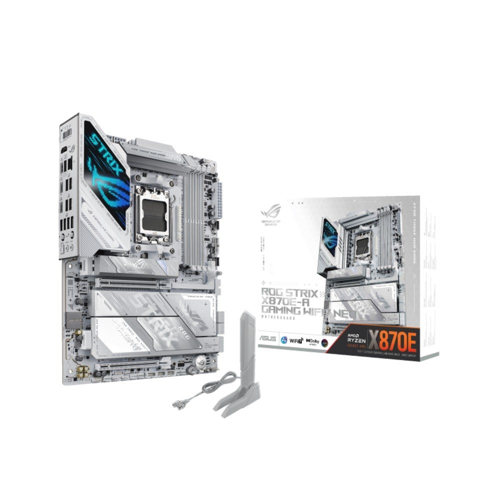 Placa Mãe ( Balão.info) X870E-A GAMING ( Balão.info) NEO, AMD AM5, ATX, DDR5, Wi-fi 7, Branco - 90MB1P30-M0EAY0 - view 12