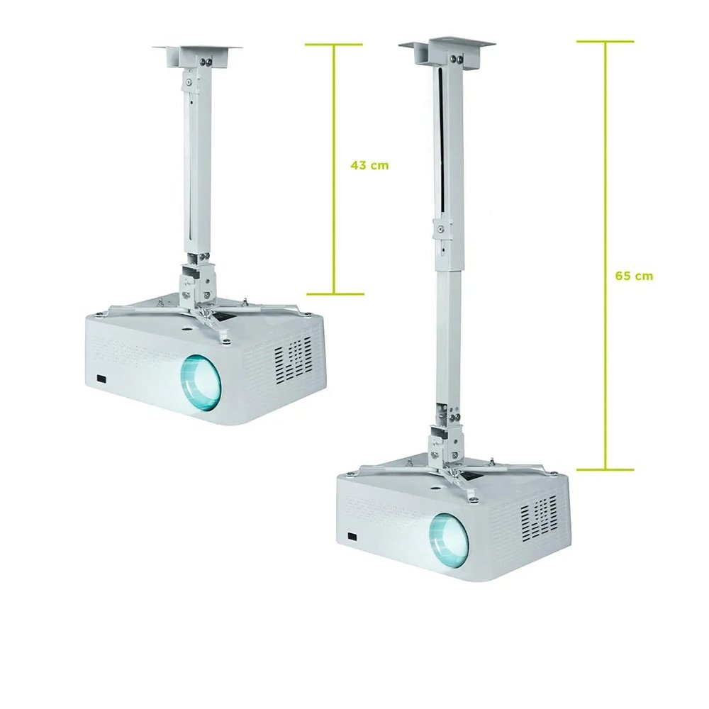 Suporte Universal Para Projetor GT, 3 Em 1 Branco - SUP-PROJ-GT - view 4