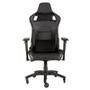 Cadeira Gamer Corsair  T1 Race, Até 120Kg, Apoio de Braços 4D, com Almofadas, Reclinável, Cilindro de Gás Classe 4, Preto - CF-9010011