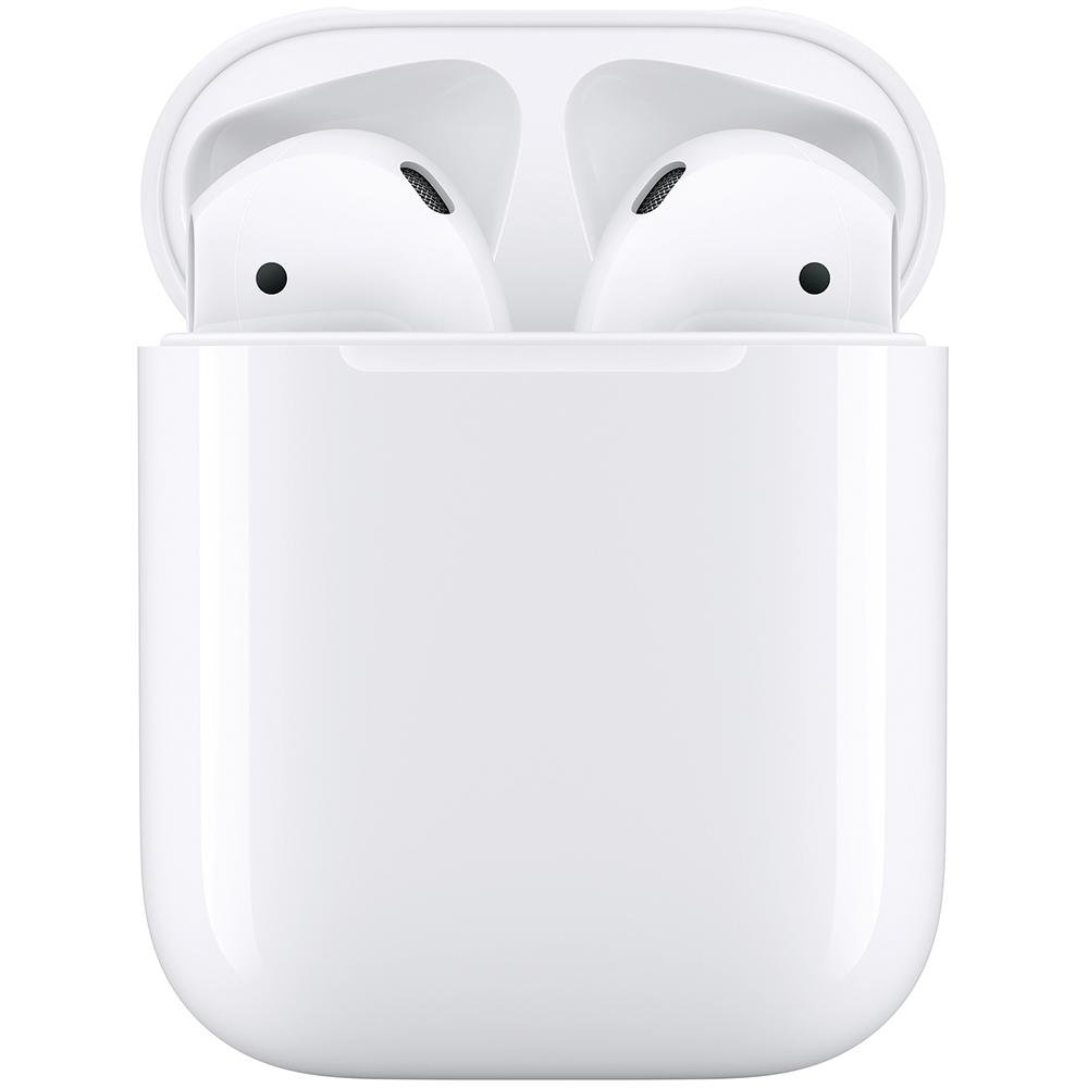 AirPods Apple com Estojo de Recarga, Bluetooth, Branco - MV7N2AM/A AirPods Apple com Estojo de Recarga, Bluetooth, Branco - MV7N2AM/A