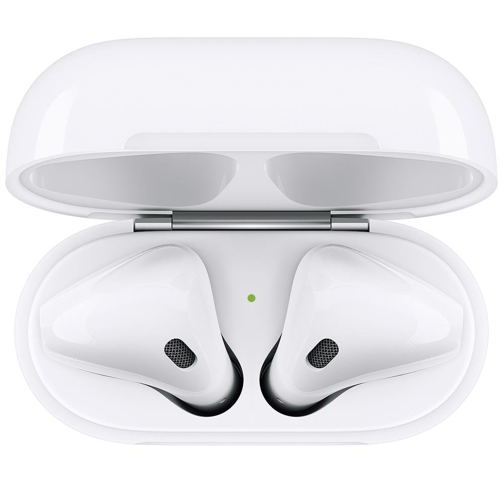 AirPods Apple com Estojo de Recarga, Bluetooth, Branco - MV7N2AM/A AirPods Apple com Estojo de Recarga, Bluetooth, Branco - MV7N2AM/A