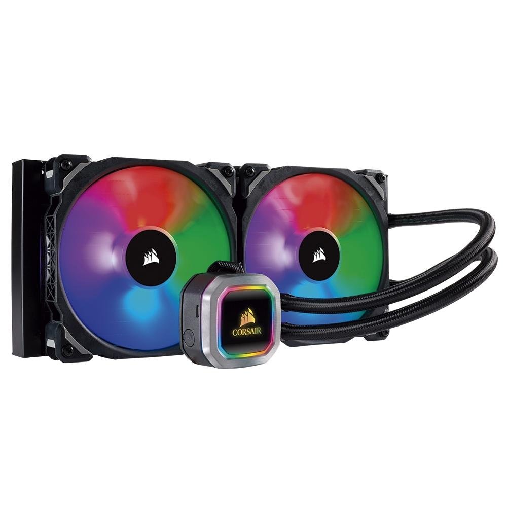 Water Cooler Corsair Hydro H115i RGB Platinum, 280mm, Preto
