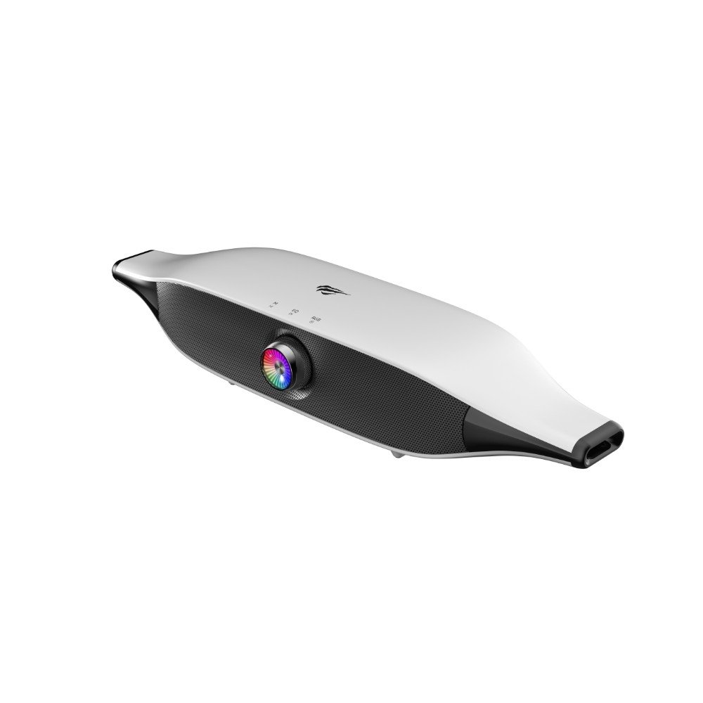 Caixa de Som Gamer Havit SK218 para PC, RGB, USB e P2, 6W RMS, Branco e Preto - SK218 - view 2