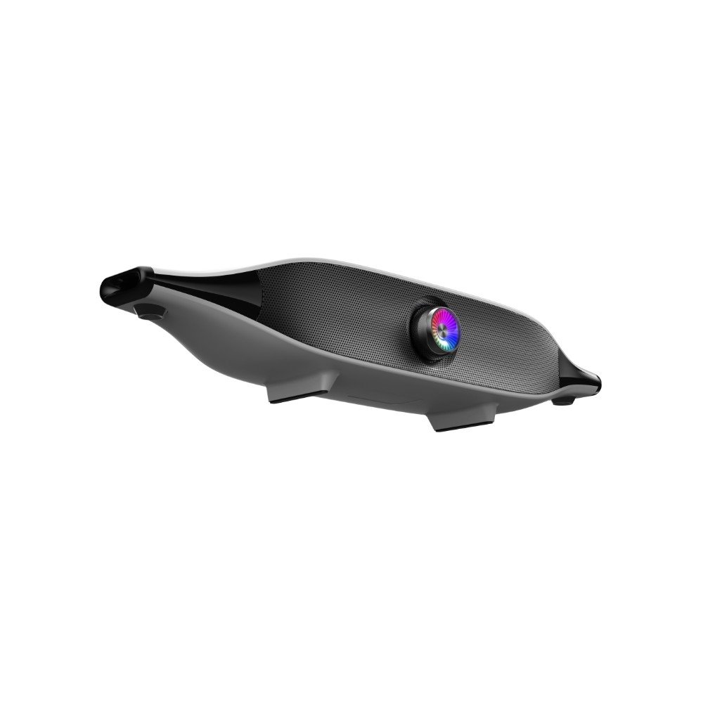 Caixa de Som Gamer Havit SK218 para PC, RGB, USB e P2, 6W RMS, Branco e Preto - SK218 - view 5