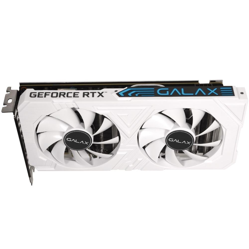 Placa de Vídeo Galax NVIDIA RTX 2060 EX White (1-Click OC) 6GB, GDDR6 - 26NRL7HPY3EW Placa de Vídeo Galax NVIDIA RTX 2060 EX White (1-Click OC) 6GB, GDDR6 - 26NRL7HPY3EW