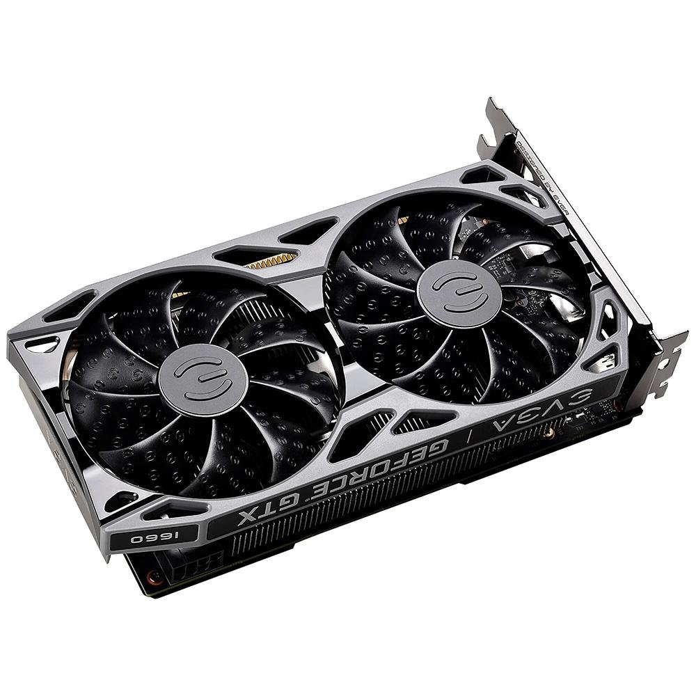 Placa de Vídeo GTX 1660 SC Ultra Gaming EVGA NVIDIA GeForce, 6GB GDDR5 - 06G-P4-1067-KR Placa de Vídeo GTX 1660 SC Ultra Gaming EVGA NVIDIA GeForce, 6GB GDDR5 - 06G-P4-1067-KR