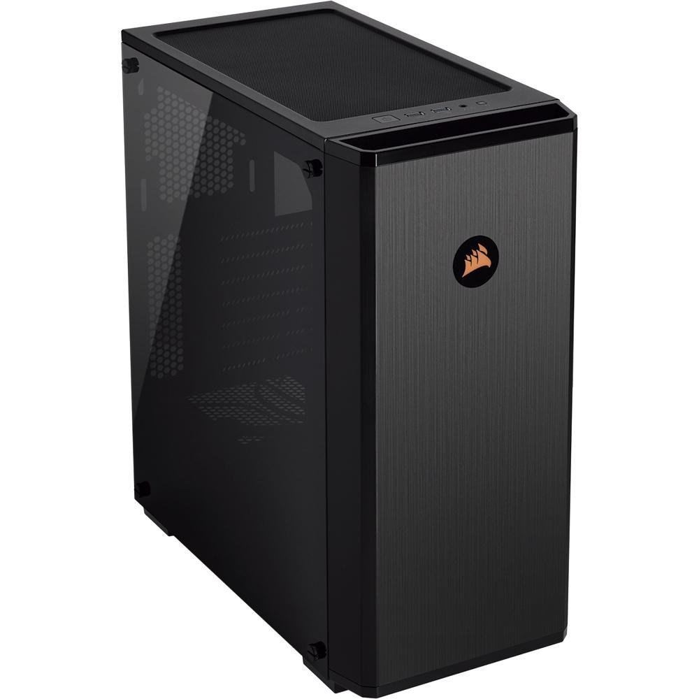 Imagem 2 de 4 do produto Gabinete Gamer Corsair Carbide Series 175R, RGB, Mid-Tower, Lateral em Vidro Temperado, 1 FAN, Preto - CC-9011171-WW
