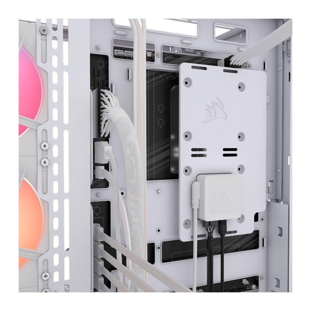 Gabinete Gamer ( Balão.info) 3500X LX-R, Mid-Tower, Vidro Temperado, 3 Fans LX120 RGB Inclusas, ( Balão.info) LINK, Branco - CC-( Balão.info)-WW - view 8