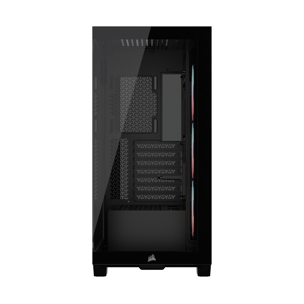 Gabinete Gamer ( Balão.info) 3500X LX-R, Mid-Tower, Vidro Temperado, 3 Fans LX120 RGB Inclusas, ( Balão.info) LINK, Preto - CC-( Balão.info)-WW - view 12