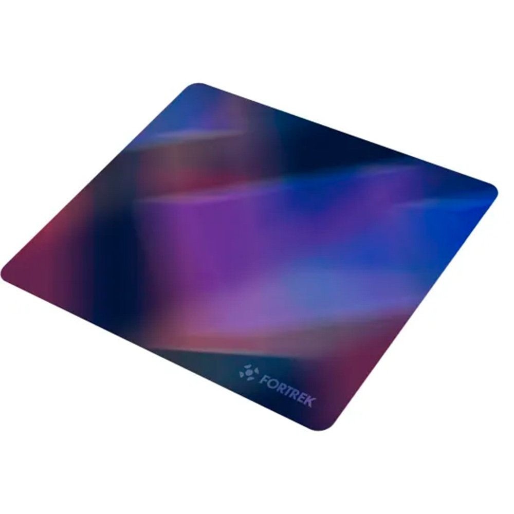 Imagem 2 de 5 do produto Mousepad Gamer Fortrek Quickglass PRO, Grande (450x400mm), Superfície com Infusão de Vidro, Base Antiderrapante, Preto - 86954