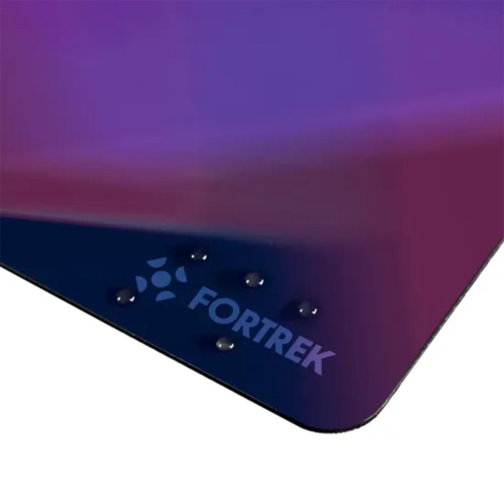 Imagem 3 de 5 do produto Mousepad Gamer Fortrek Quickglass PRO, Grande (450x400mm), Superfície com Infusão de Vidro, Base Antiderrapante, Preto - 86954