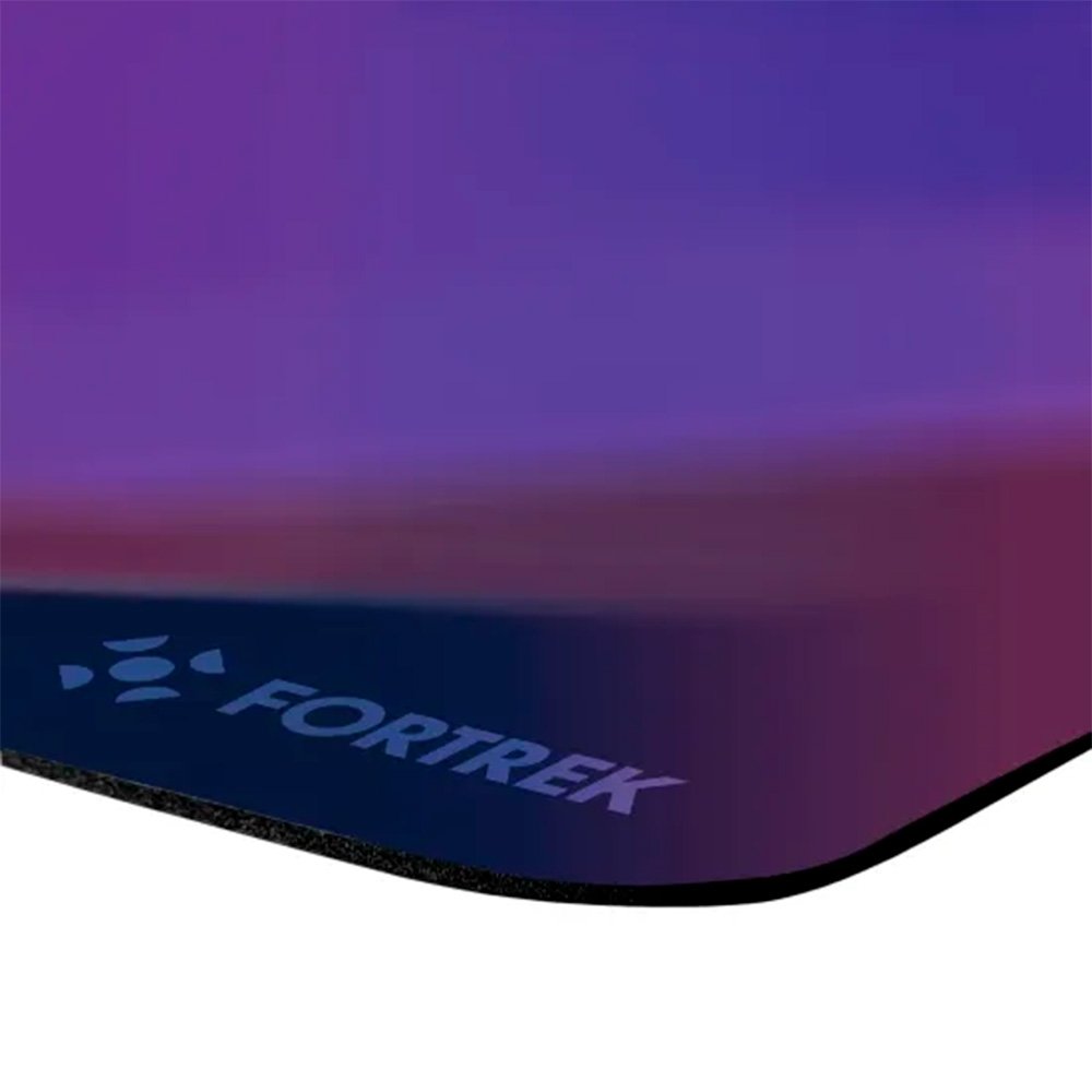 Imagem 4 de 5 do produto Mousepad Gamer Fortrek Quickglass PRO, Grande (450x400mm), Superfície com Infusão de Vidro, Base Antiderrapante, Preto - 86954