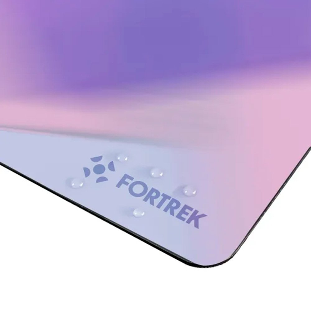 Mousepad Gamer Fortrek Quickglass PRO, Grande (450x400mm), Superfície com Infusão de Vidro, Base Antiderrapante, Branco - 87723 Mousepad Gamer Fortrek Quickglass PRO, Grande (450x400mm), Superfície com Infusão de Vidro, Base Antiderrapante, Branco - 87723