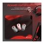 Mousepad Gamer Attack Shark, Black Red-Contour Line - CCM02