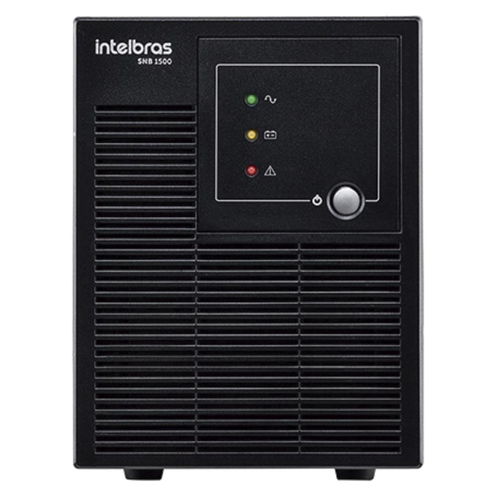 Imagem 2 de 5 do produto Nobreak Intelbras SNB 1500VA, 6 Tomadas, Senoidal, Entrada Bivolt e Saida 110V - 4822014