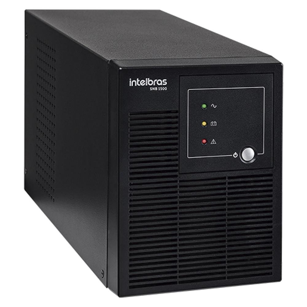 Imagem 4 de 5 do produto Nobreak Intelbras SNB 1500VA, 6 Tomadas, Senoidal, Entrada Bivolt e Saida 110V - 4822014