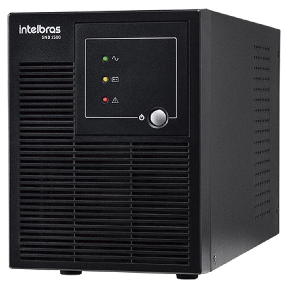 Imagem 3 de 5 do produto Nobreak Intelbras SNB 1500VA, 6 Tomadas, Senoidal, Entrada Bivolt e Saida 110V - 4822014