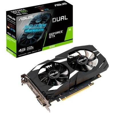 A ASUS dual GeForce GTX 1650 foi construída com o desempenho da descoberta de gráficos da premiada arquitetura NVIDIA Turing para aumentar a fluidez d