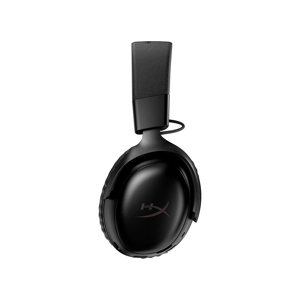 Imagem 4 de 11 do produto Headset Gamer Sem Fio HyperX Cloud III S, DTS Headphone:X, Bateria até 120h, Preto - A59YZAA