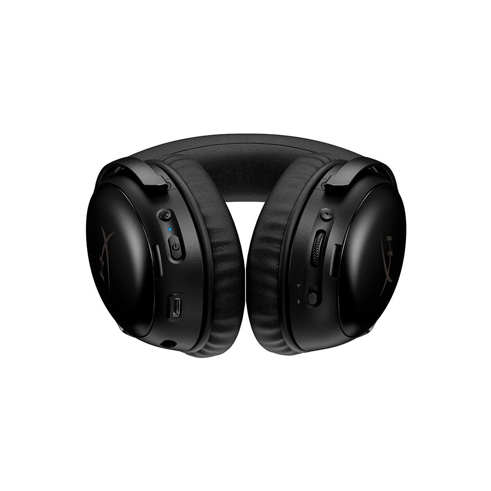 Imagem 3 de 11 do produto Headset Gamer Sem Fio HyperX Cloud III S, DTS Headphone:X, Bateria até 120h, Preto - A59YZAA