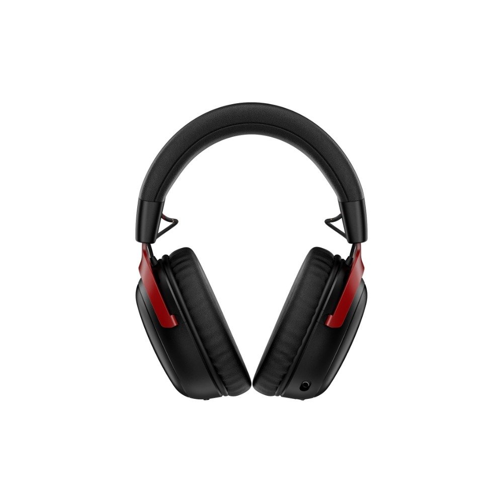 Imagem 4 de 7 do produto Headset Gamer Sem Fio HyperX Cloud III S, DTS Headphone:X, Bateria até 120h, Preto e Vermelho - A59Z0AA