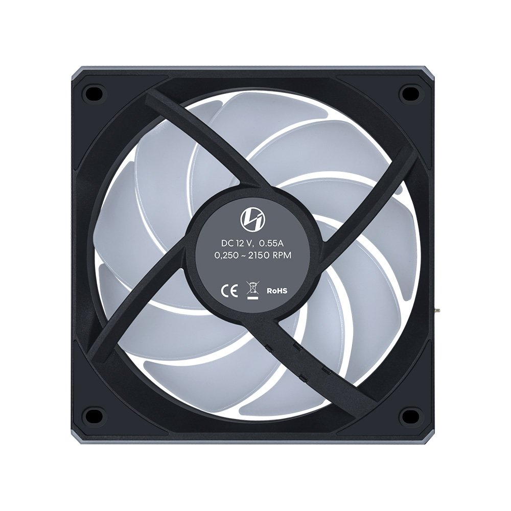 Imagem 4 de 14 do produto Ventoinha Lian Li Uni Fan CL Wireless, 120mm, ARGB, 2000 RPM, FDB, Preto - 12CL1W1B