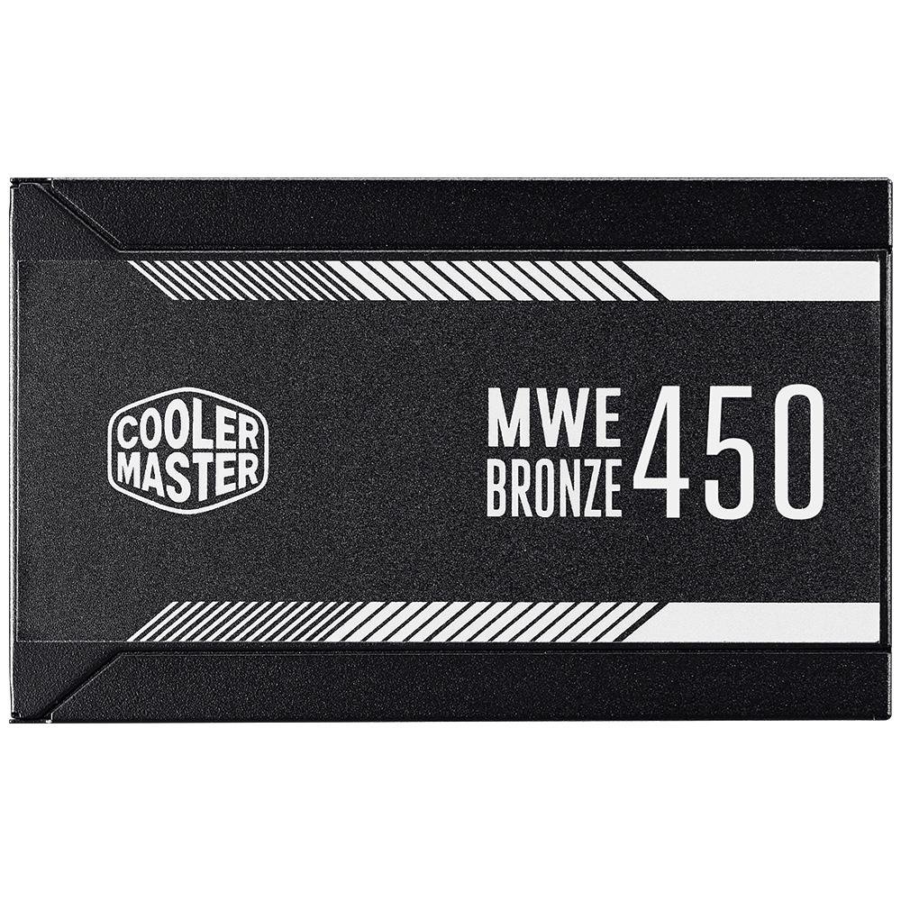 Fonte Cooler Master 450W, 80 Plus Bronze, com Cabo - MPX-4501-ACAAB-BR Fonte Cooler Master 450W, 80 Plus Bronze, com Cabo - MPX-4501-ACAAB-BR