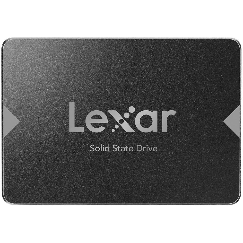 SSD Lexar NS100, 128GB, SATA III, 2.5", Leitura: 550MB/s, Preto - LNS100-128RBNA SSD Lexar NS100, 128GB, SATA III, 2.5", Leitura: 550MB/s, Preto - LNS100-128RBNA