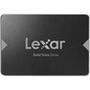SSD Lexar NS100, 128GB, SATA III, 2.5", Leitura: 550MB/s, Preto - LNS100-128RBNA