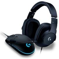 Kit Gamer Logitech G - Mouse G PRO Hero + Headset G Pro | KaBuM!