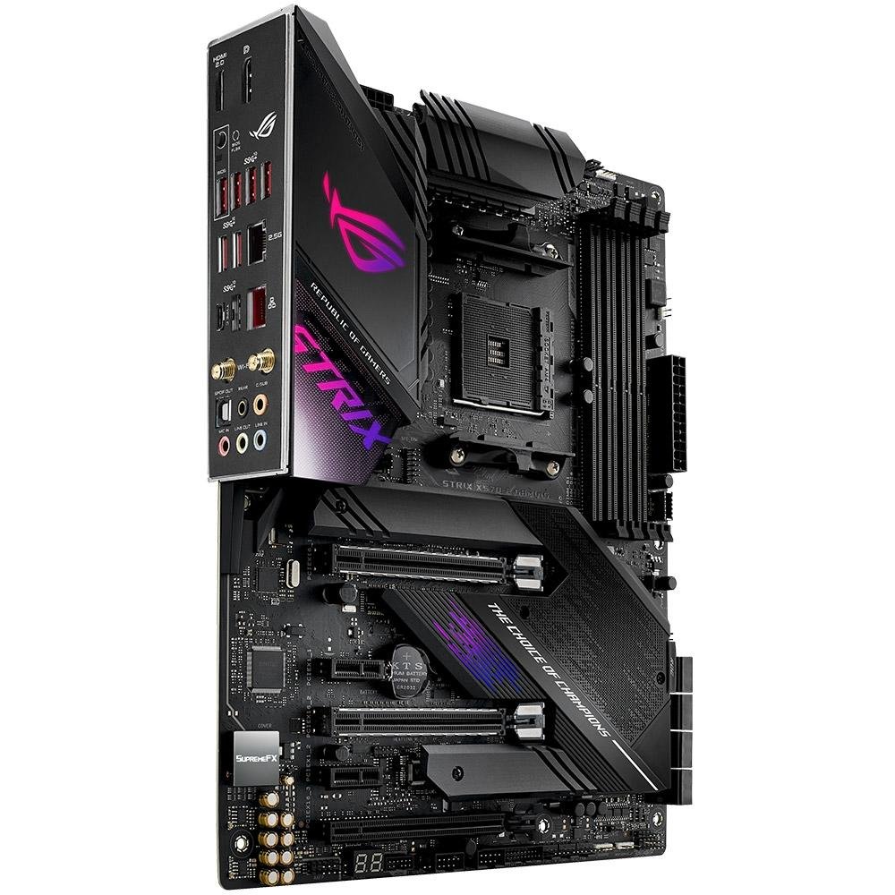 マザーボード ASUS ROG STRIX X570-E GAMING Placa-Mãe Asus ROG Strix X570-E Gaming, AMD AM4, ATX, DDR4 | KaBuM!