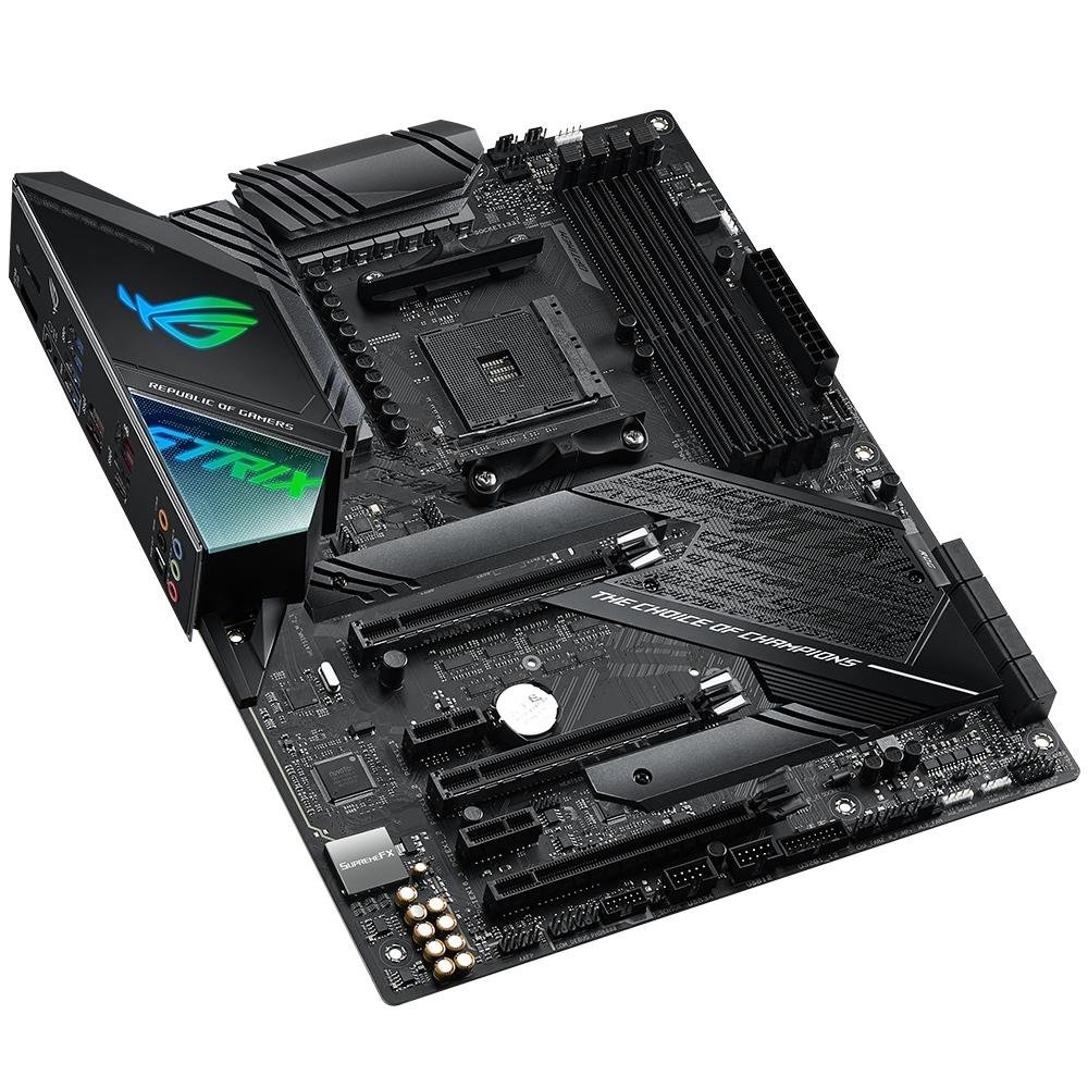 Imagem 4 de 11 do produto Placa-Mãe ASUS ROG Strix X570-F Gaming, AMD AM4, ATX, DDR4, Preto - ROG Strix X570-F Gaming