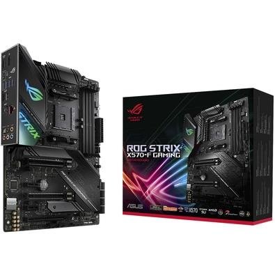 Placa-Mãe Asus ROG Strix X570-F Gaming, AMD AM4, ATX, DDR4 | KaBuM! Placa-Mãe Asus ROG Strix X570-F Gaming, AMD AM4, ATX, DDR4 | KaBuM!