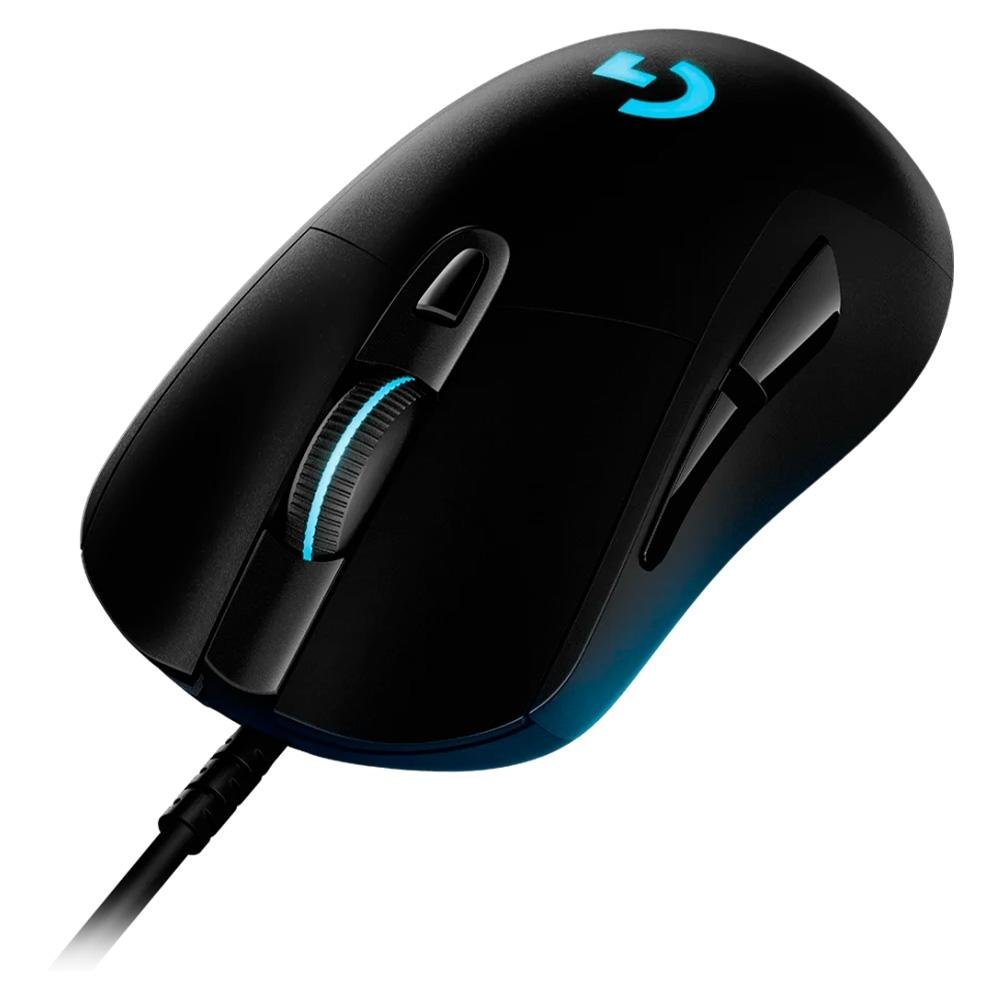 Mouse Gamer Logitech G403 HERO com RGB LIGHTSYNC, 6 Botões Programáveis, Ajuste de Peso e Sensor HERO 25K - 910-005631 Mouse Gamer Logitech G403 HERO com RGB LIGHTSYNC, 6 Botões Programáveis, Ajuste de Peso e Sensor HERO 25K - 910-005631